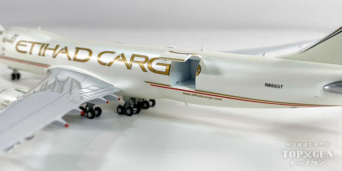 JC Wings B747-8F エティハドカーゴ 開閉選択式 N855GT 1/400 [XX40159C]