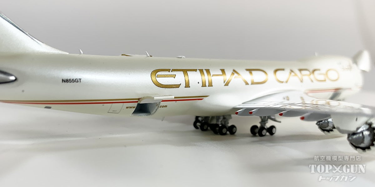 JC Wings B747-8F エティハドカーゴ 開閉選択式 N855GT 1/400 [XX40159C]
