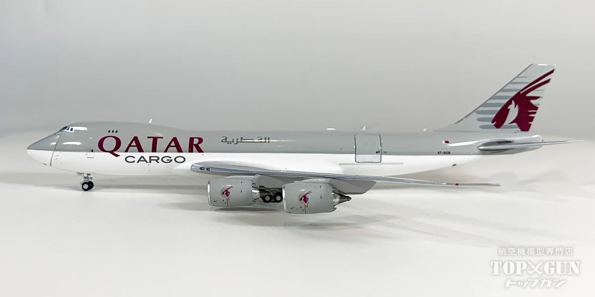 B747-8F カタール航空カーゴ ※開閉選択式 A7-BGB 1/400 [XX40161C]