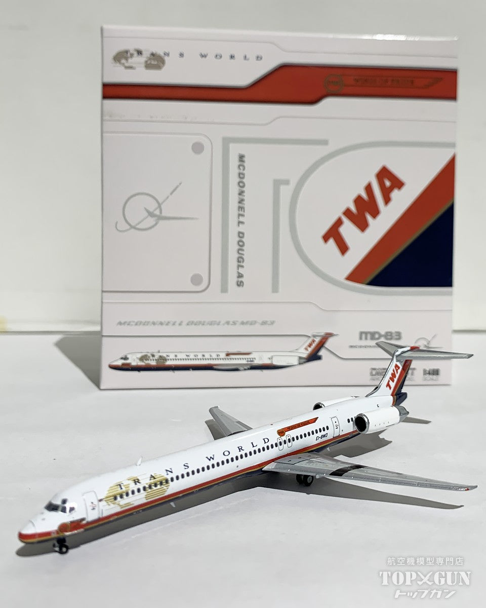 MD-83 TWA トランス・ワールド航空 Wings of Pride EI-BWD 1/400 [XX40187]