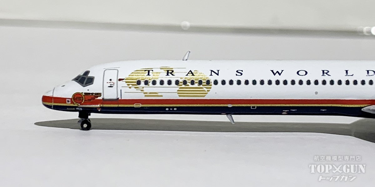 MD-83 TWA 环球航空骄傲之翼 EI-BWD 1/400 [XX40187] 