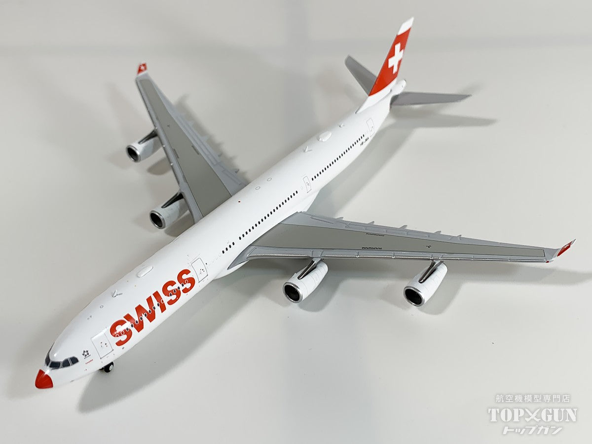 スイスインターナショナル A340-300 HB-JMA 1/400 JC Wings A340-300 スイスインターナショナルエアラインズ 「Red