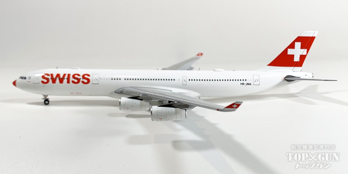 スイスインターナショナル A340-300 HB-JMA 1/400 JC Wings A340-300 スイスインターナショナルエアラインズ 「Red Nose