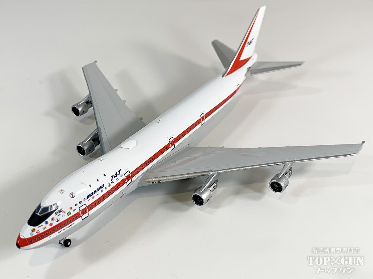 B747-100 ボーイング ハウスカラー 「First Prototype 『Museum Version』」 ※GSEセット N7470 1/400 [XX40278]