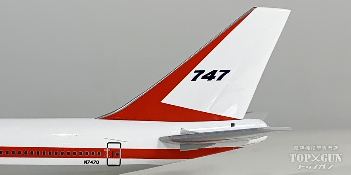 B747-100 ボーイング ハウスカラー 「First Prototype 『Museum Version』」 ※GSEセット N7470 1/400 [XX40278]