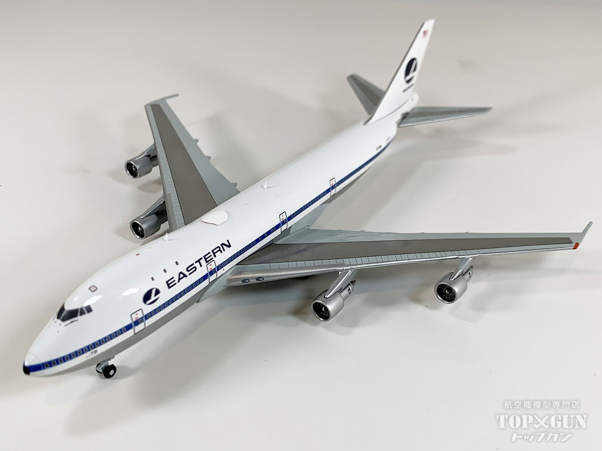 B747-100 イースタン航空 「パンナム・ハイブリッド」 ※ポリッシュ仕上げ N731PA 1/400 [XX40361]