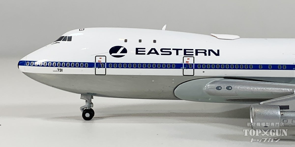 B747-100 イースタン航空 「パンナム・ハイブリッド」 ※ポリッシュ仕上げ N731PA 1/400 [XX40361]
