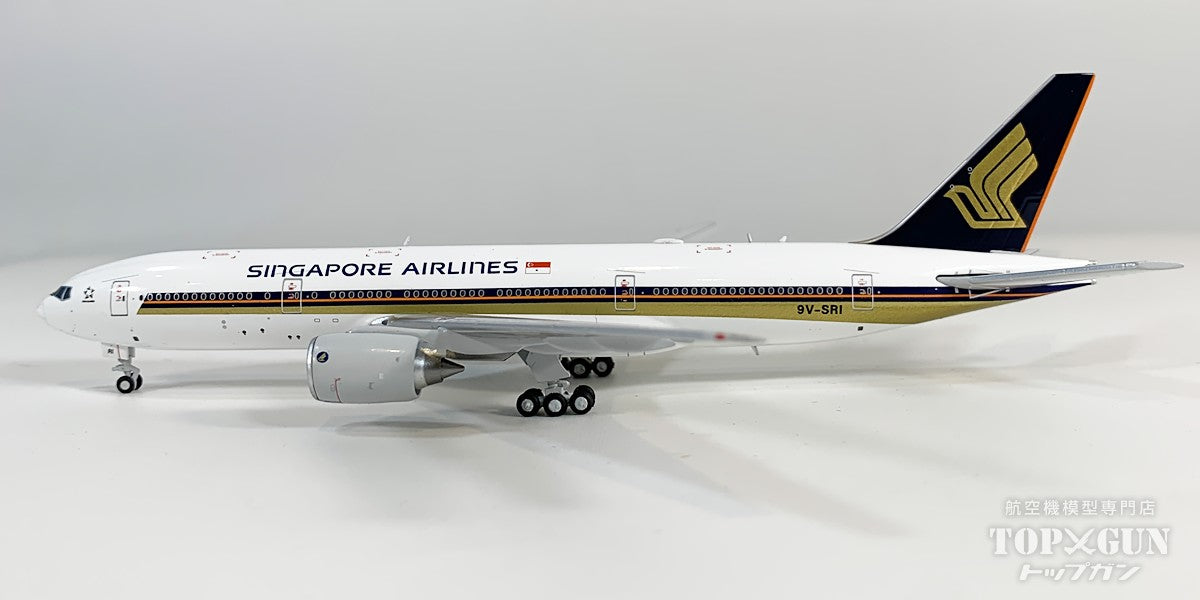 JC Wings B777-200ER シンガポール航空 「Small Titles」 9V-SRI 1/400