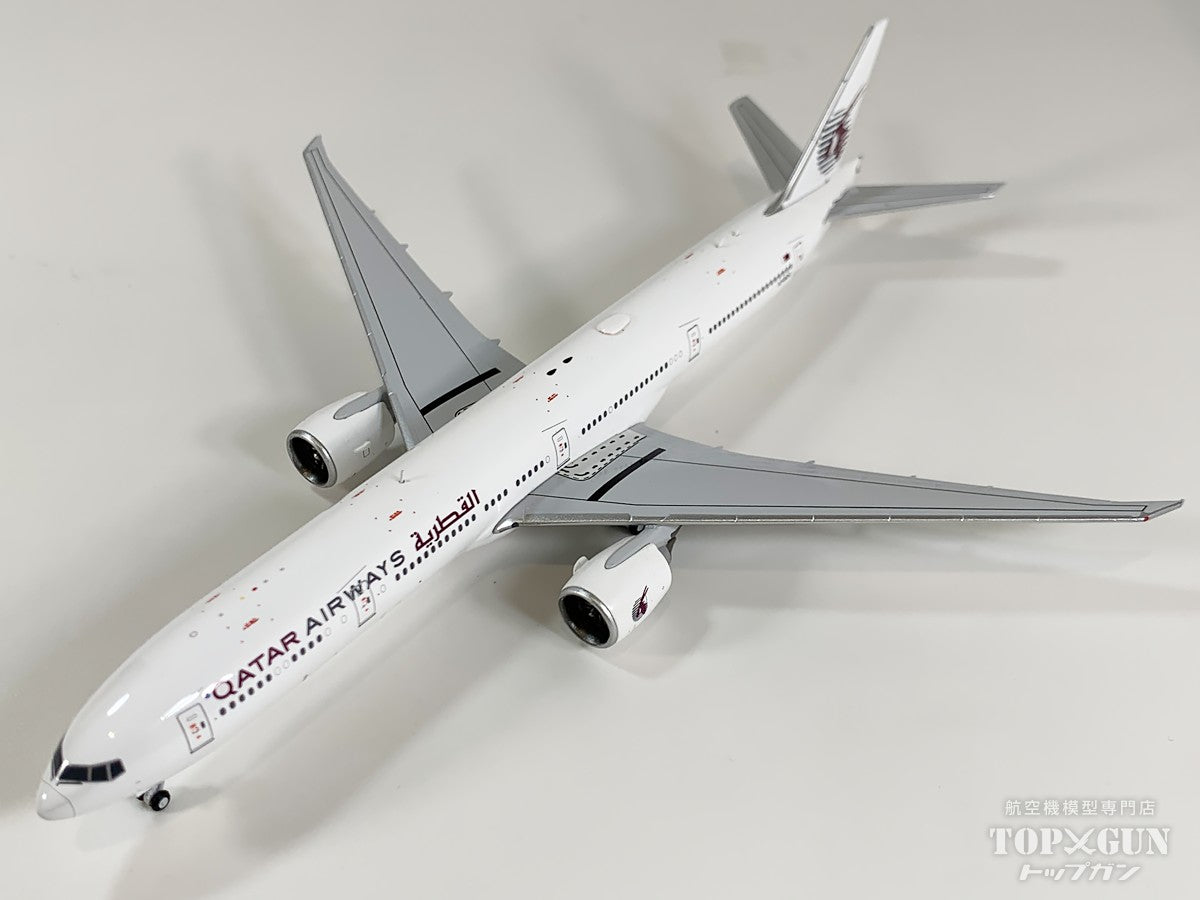 B777-300ER カタール航空 「 All White 」 A7-BOC 1/400 [XX40679]