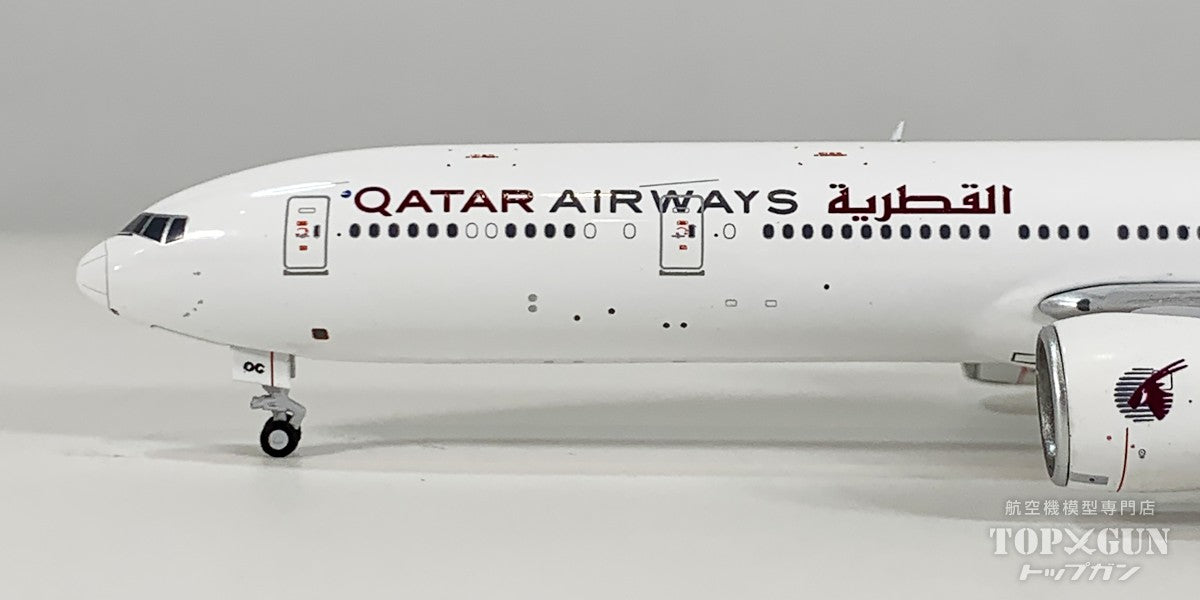 B777-300ER カタール航空 「 All White 」 A7-BOC 1/400 [XX40679]