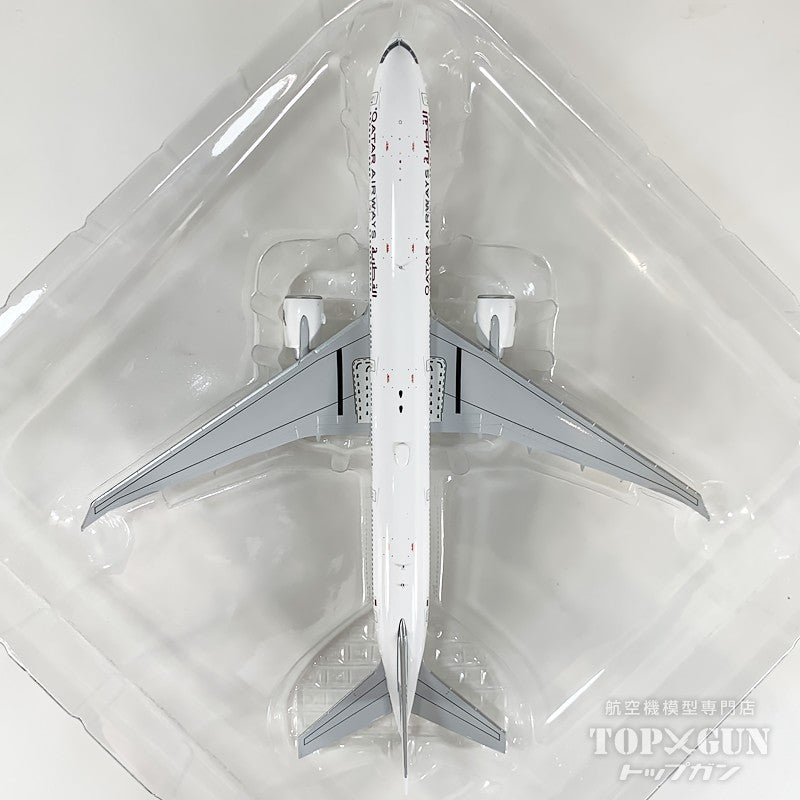 B777-300ER カタール航空 「 All White 」 A7-BOC 1/400 [XX40679]