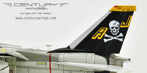 F-14A アメリカ海軍 第84戦闘飛行隊 「ジョリーロジャース」 航空団司令機 （主翼フラップ・スラットダウン） 空母ニミッツ搭載 78年 AJ200 1/72 [001619]