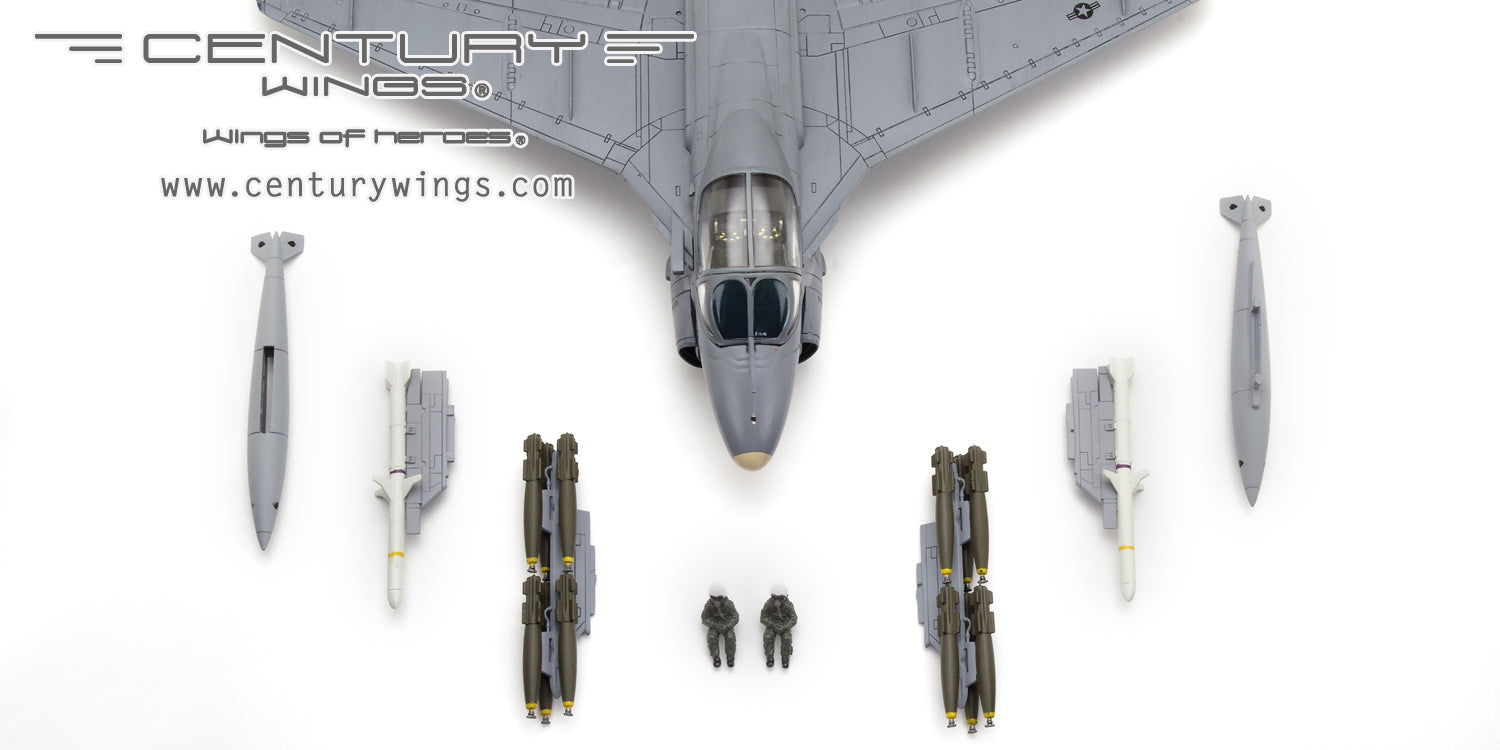 A-6E Intruder, US Navy, 196th Attack Squadron "Main Battery", CAG aircraft, on final voyage, aboard the aircraft carrier Carl Vinson, 1996, NK500, 1/72 [001627]