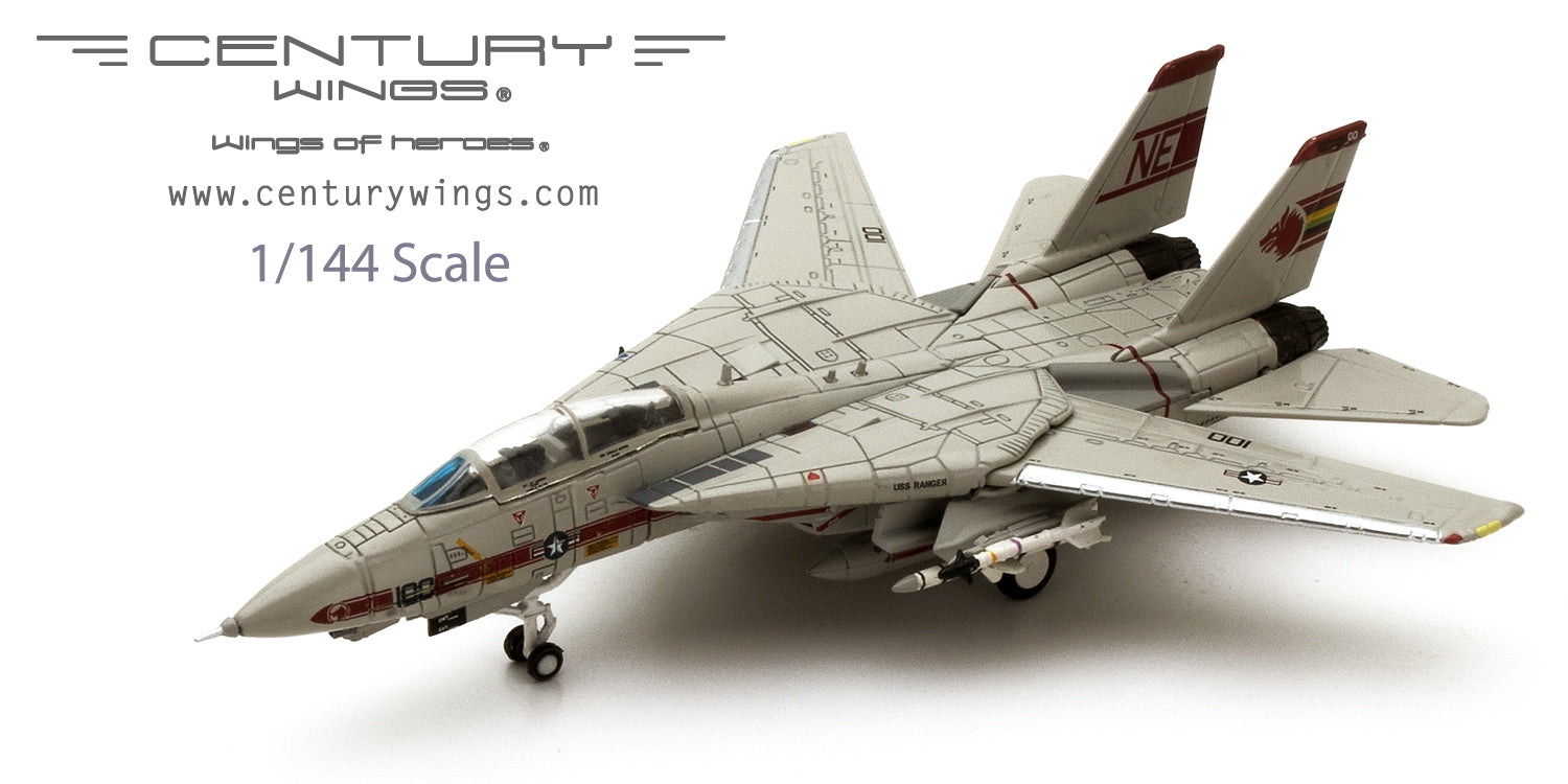 F-14A US Navy 1st Fighter Squadron "Wolfpack" Special Paint 1991 NE100 1/144 [001629]