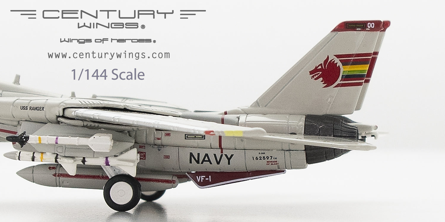 F-14A US Navy 1st Fighter Squadron "Wolfpack" Special Paint 1991 NE100 1/144 [001629]