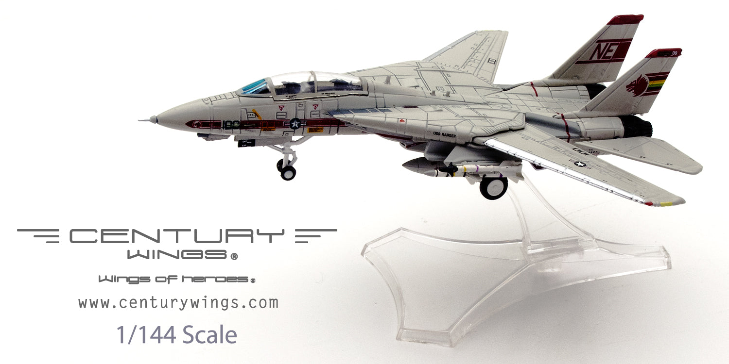 F-14A US Navy 1st Fighter Squadron "Wolfpack" Special Paint 1991 NE100 1/144 [001629]