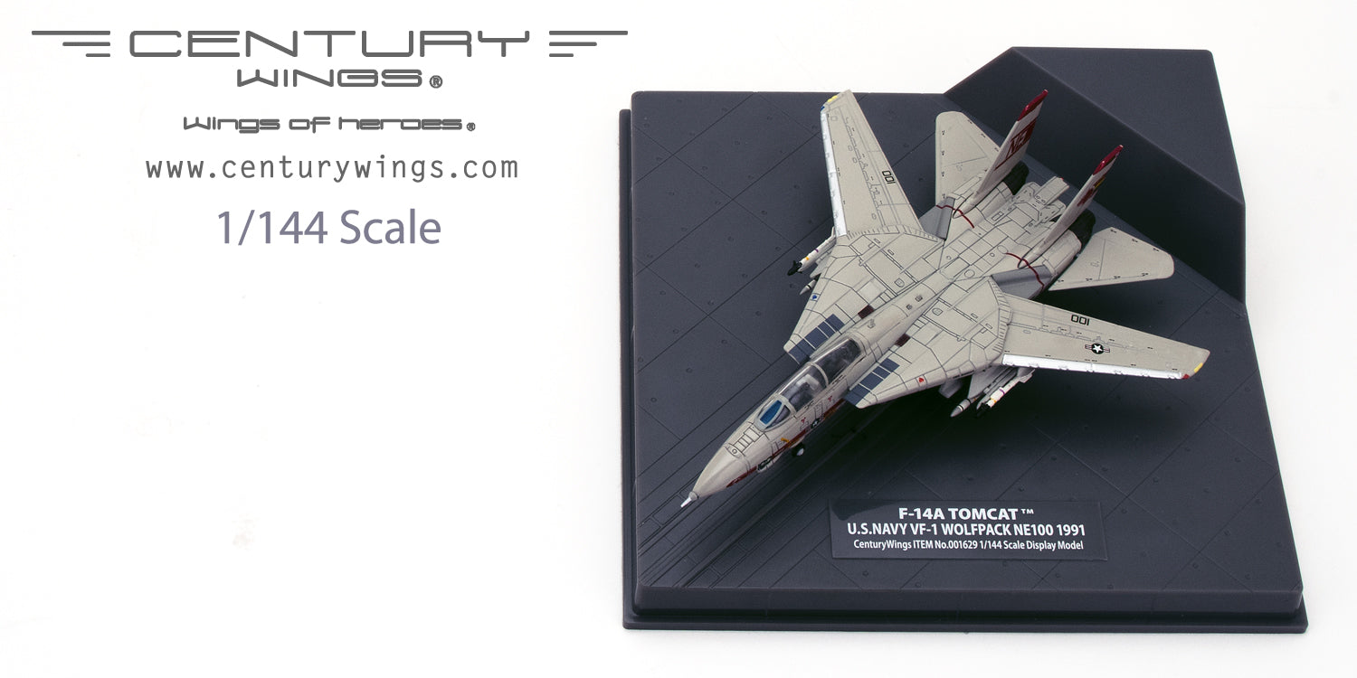 F-14A US Navy 1st Fighter Squadron "Wolfpack" Special Paint 1991 NE100 1/144 [001629]