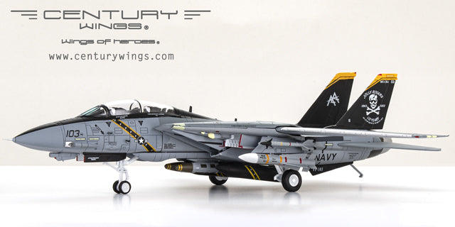 F-14B US Navy 103rd Fighter Squadron "Jolly Rogers" Special Paint "Jolly Rogers 60th Anniversary" 2004 AA103 1/72 [001637]