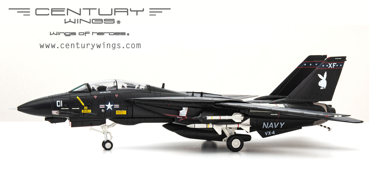 F-14A US Navy 4th Test and Evaluation Squadron "Evaluators" 1985 Point Mugu Air Base XF01 "Vandy 1" 1/72 [001642]