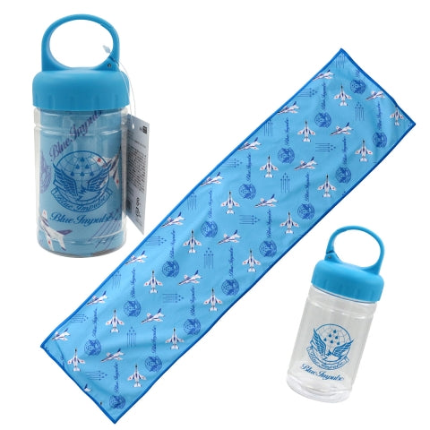 Japan Air Self-Defense Force Blue Impulse Bottle Cool Towel [003600090]