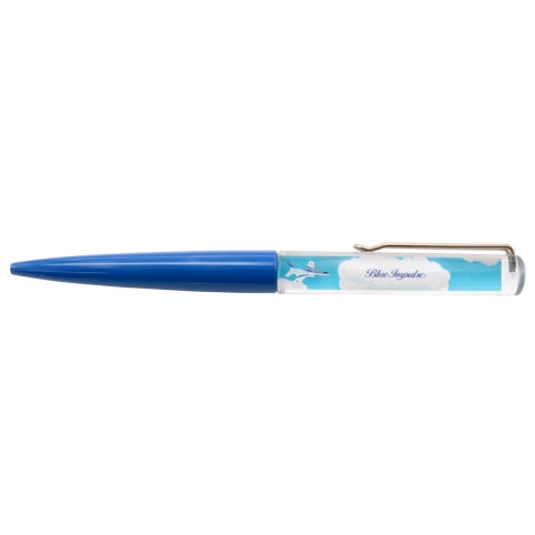 Japan Air Self-Defense Force Blue Impulse Floating Ballpoint Pen Sky (Blue) [003760010]