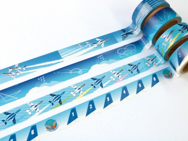 Japan Air Self-Defense Force Blue Impulse Masking Tape T-4 Aircraft [003770010]