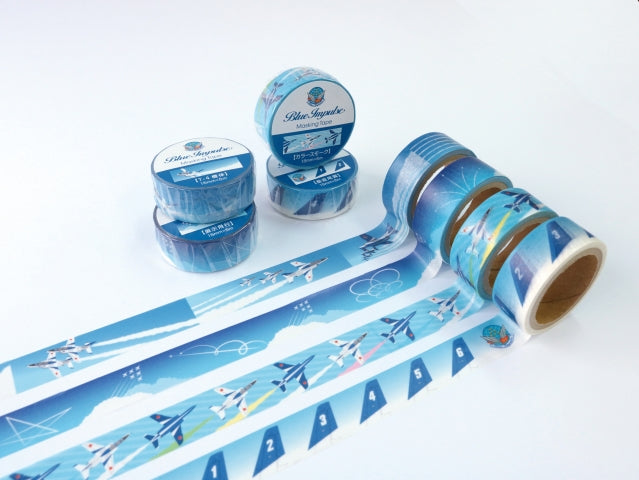 Japan Air Self-Defense Force Blue Impulse Masking Tape Exhibition Flight [003770020]