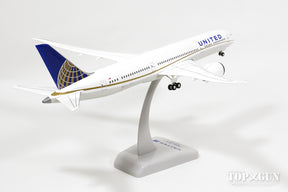 Hogan Wings 787-9 ユナイテッド航空 新塗装 主翼飛行姿勢 Wi-Fiアンテナ装備 N38950 1/200 ※プラ製 [0069GR]