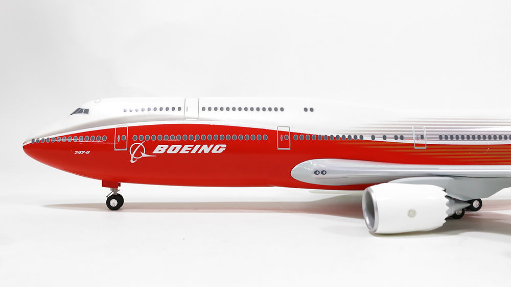 747-8i ボーイング社 ハウスカラー ロールアウト時 地上姿勢主翼 （ギア付属、スタンドなし） 1/200 [0328GR]