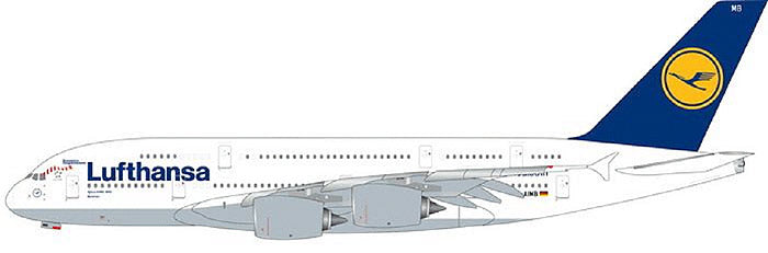 A380 ルフトハンザドイツ航空 特別塗装「FCバイエルン・ミュンヘン」 D-AIMB 1/400 [04039]