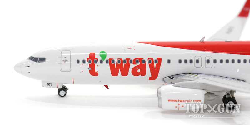 737-800w T'way Airlines (Korea) HL8070 1/400 [04140]