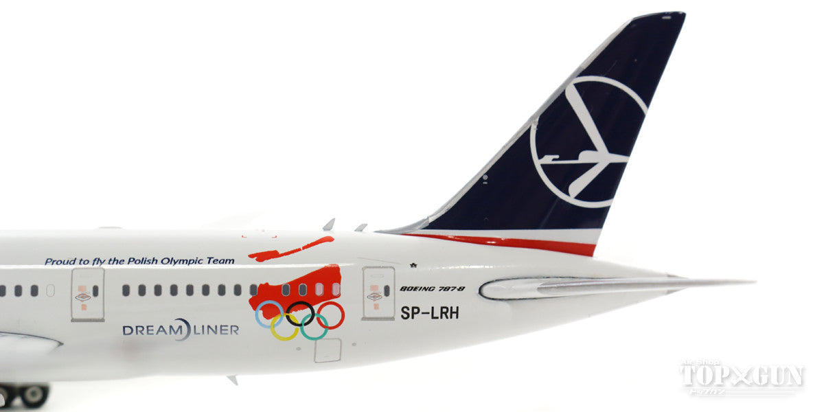 787-8 LOT Polish Airlines Special Paint "Olympic Team" SP-LRH 1/400 [04174]