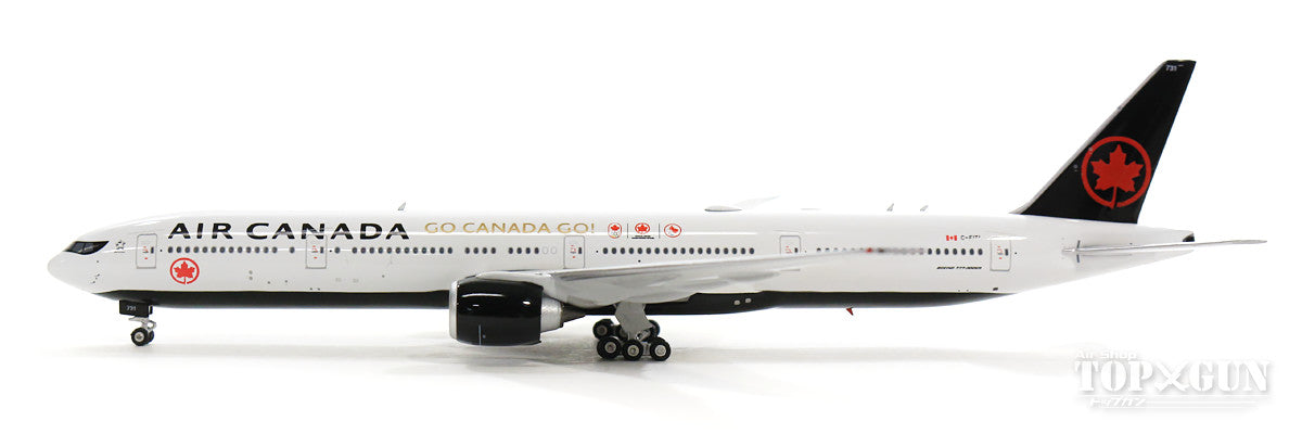 777-300ER エア・カナダ 特別塗装 「GO CANADA GO」 ロゴ C-FITL 1/400 [04204]