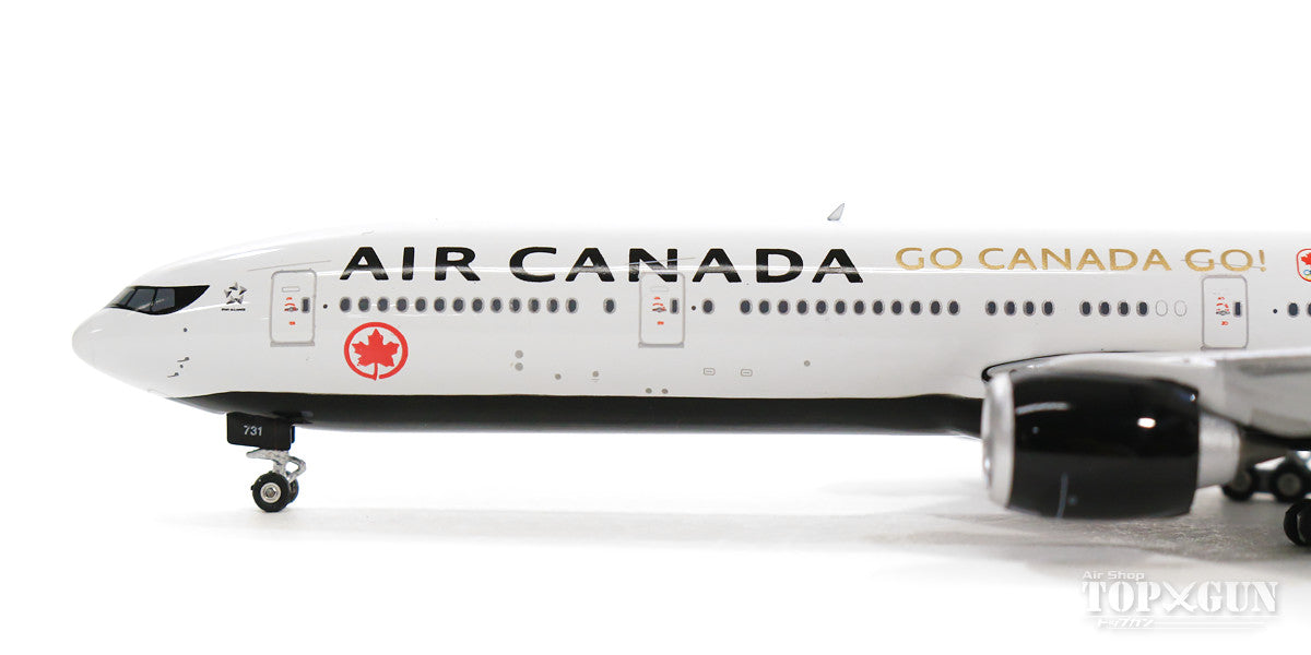 777-300ER エア・カナダ 特別塗装 「GO CANADA GO」 ロゴ C-FITL 1/400 [04204]