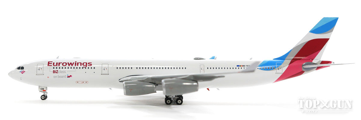 A340-300 ユーロウイングス OO-SCW 1/400 [04205]