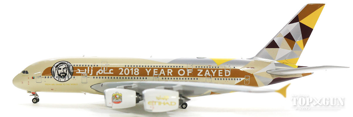 A380 Etihad Airways Special Paint "Year of Zayed" 2018 A6-APH 1/400 [04227]