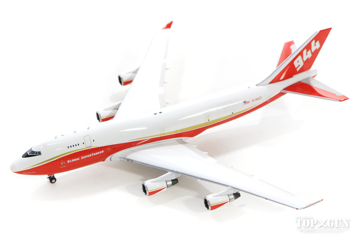 747-400BCF (modified cargo type) Global Supertanker Services Forest Fire Aerial Firefighting Vehicle N744ST 1/400 [04246]