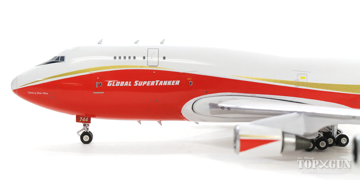 747-400BCF (modified cargo type) Global Supertanker Services Forest Fire Aerial Firefighting Vehicle N744ST 1/400 [04246]