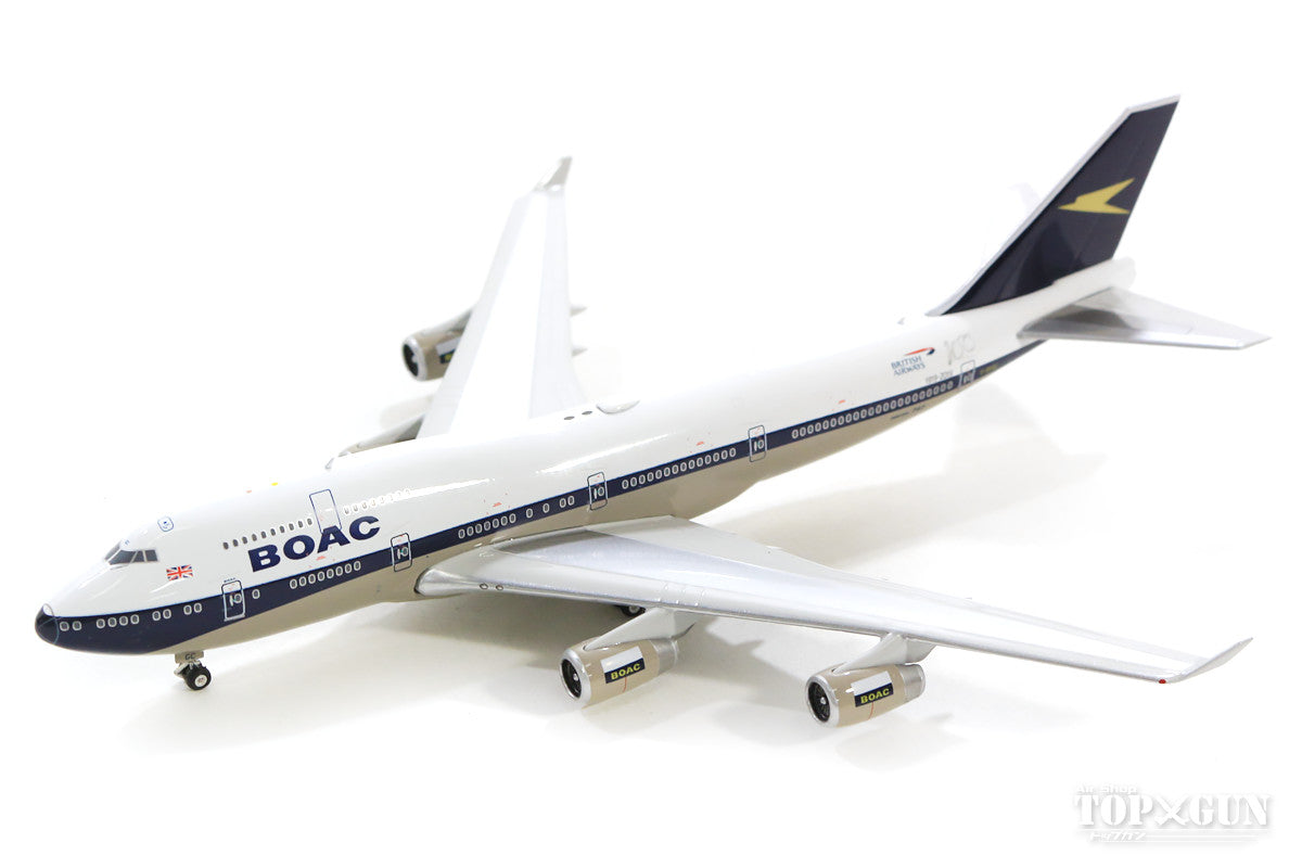 747-400 ブリティッシュ・エアウェイズ 特別塗装 「BOAC復刻レトロ」 19年 G-BYGC 1/400 [04254]