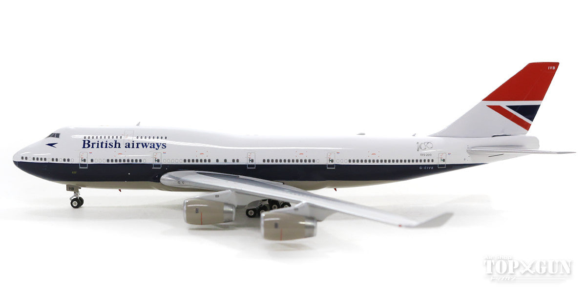 747-400 ブリティッシュエアウェイズ 「100th anniv」 ニガス・デザイン G-CIVB 1/400 [04296]