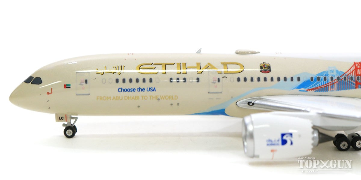 787-9 Etihad Airways "Choose The USA" A6-BLC 1/400 [04332]