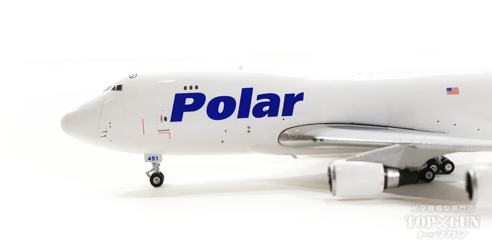 747-400F (Cargo type) Polar Air Cargo (DHL livery) 2010s N451PA 1/400 [04420]