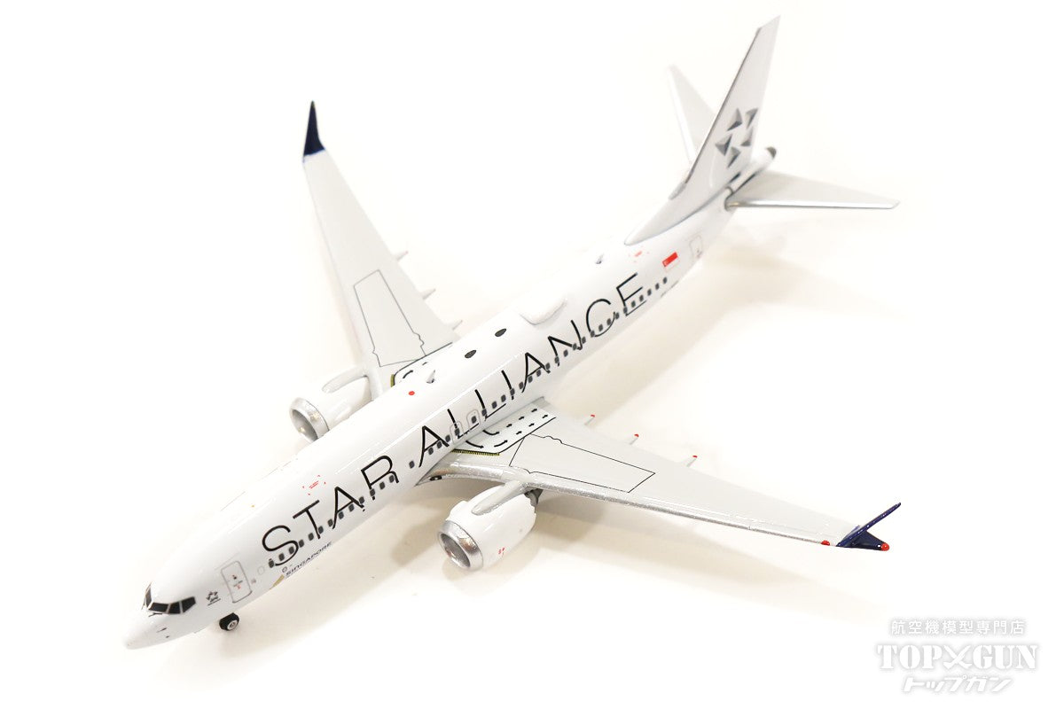 737 MAX 8 Singapore Airlines Special Paint "Star Alliance" 9V-MBL 1/400 [04441]