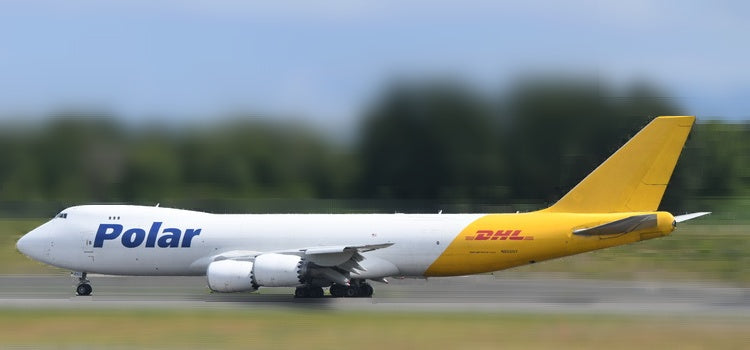 747-8F (Cargo type) Polar Air Cargo/DHL N855GT 1/400 [04464]