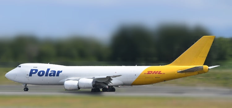 747-8F（貨物型） ポーラー・エアカーゴ／DHL N855GT 1/400 [04464]