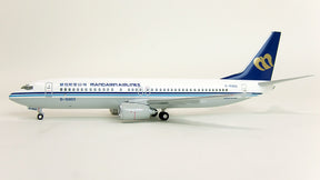 737-800 マンダリン航空 ランディングギア/スタンド付き B-16803 1/200 ※プラ製・完成品 [0601GR]