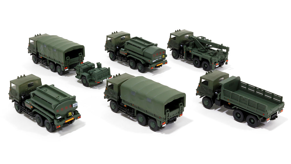 Self-Defense Forces Directory Vol. 1 Type 73 Heavy Truck Edition 8-piece Box Set 1/144 [083055-6800]