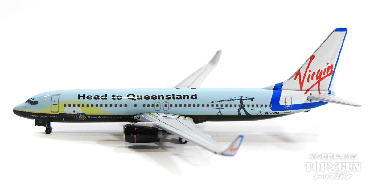 B737-800 Virgin Blue Airlines Head to QLD VH-VOJ 1/400 [10369]