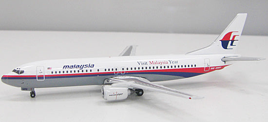 737-400 Malaysia Airlines Special Tourism Logo "Visit Malaysia Year" 2007 9M-MMN 1/400 [10484B]