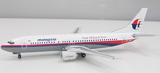 737-400 マレーシア航空 観光記念特別ロゴ「ビジット・マレーシア・イヤー」 07年 9M-MMN 1/400 [10484B]